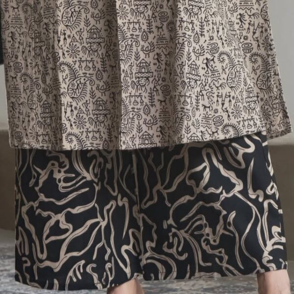 Floral Fine cotton kurti Palazzo Co-Ord Set