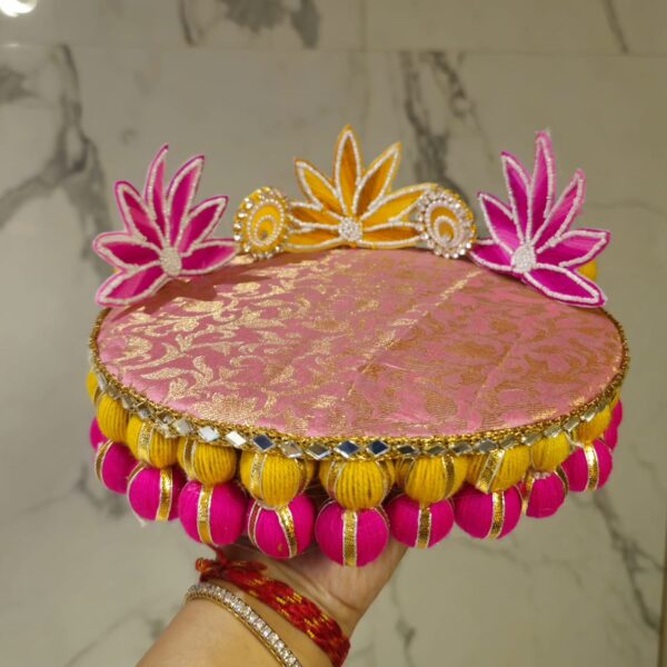 Sinhasan for idol with different colours