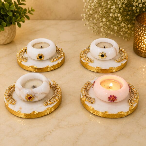 Set of 4 coaster tlights