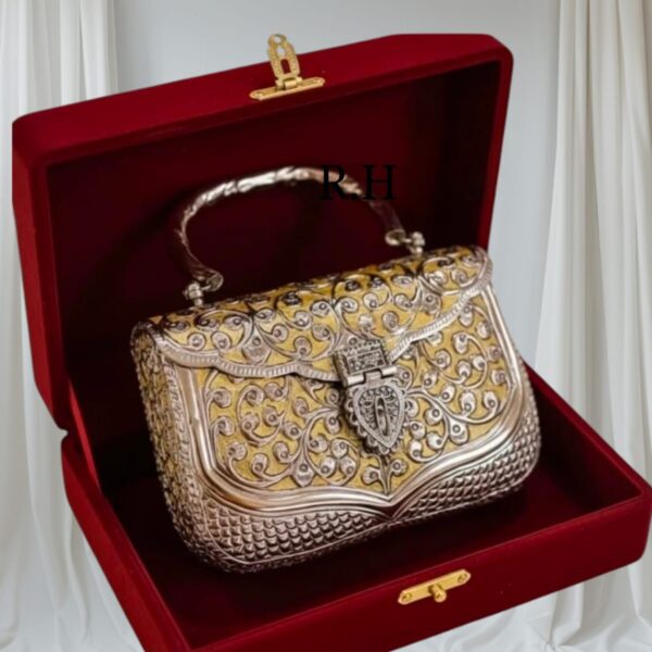 German silver purse