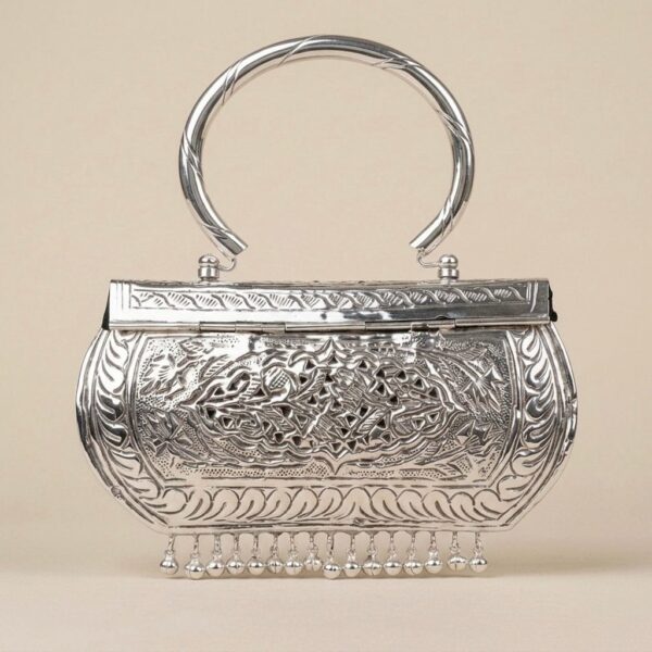 Styled German Silver Purse