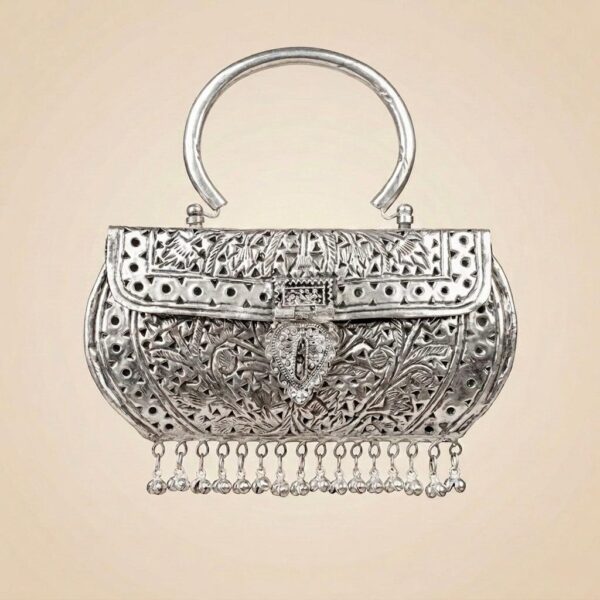 Styled German Silver Purse