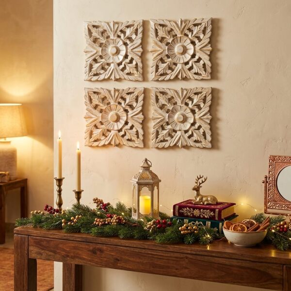 Wooden Hand-painted Wall hanging frame