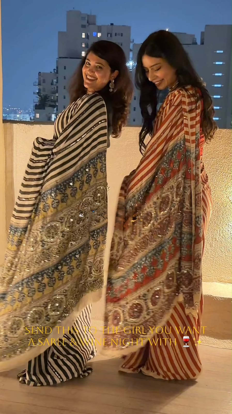 Soft crepe silk digital printed saree