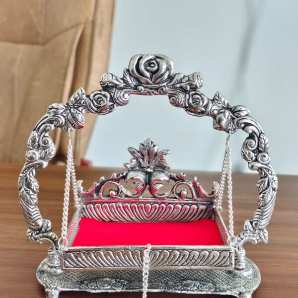 Metal antique German Silver & Brass Gold jhula