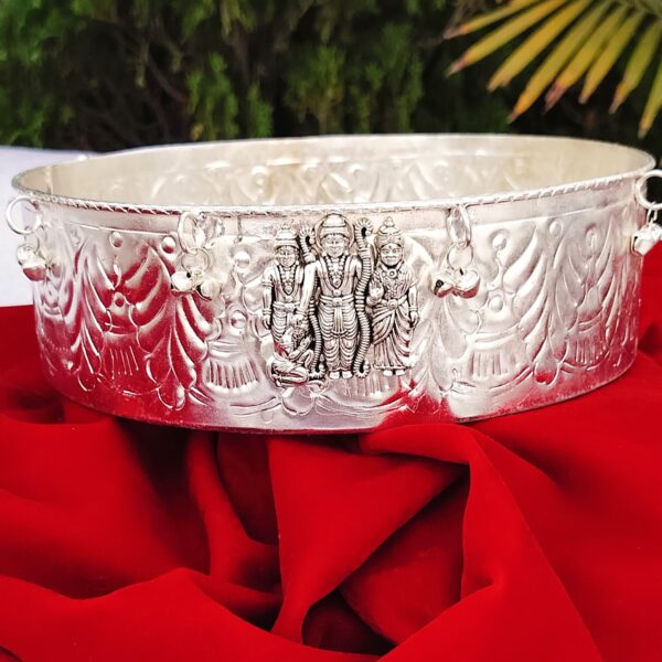 Antique German silver RAM PARIVAR Jalleda / sieve/ channi