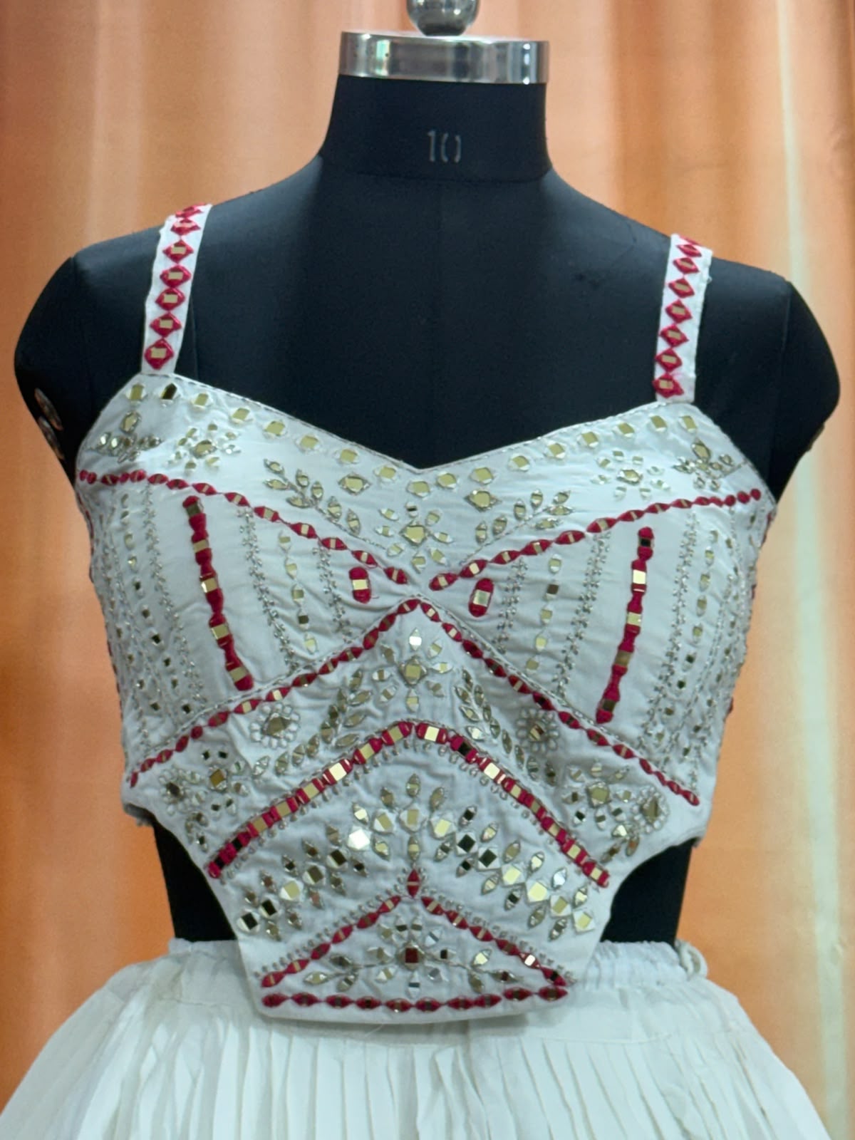 Pure Mal Cotton Chaniya Choli With Spaghetti Style - Image 10