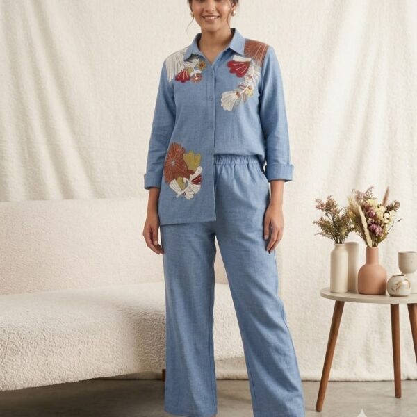 Embroidery Work Co-Ord Set