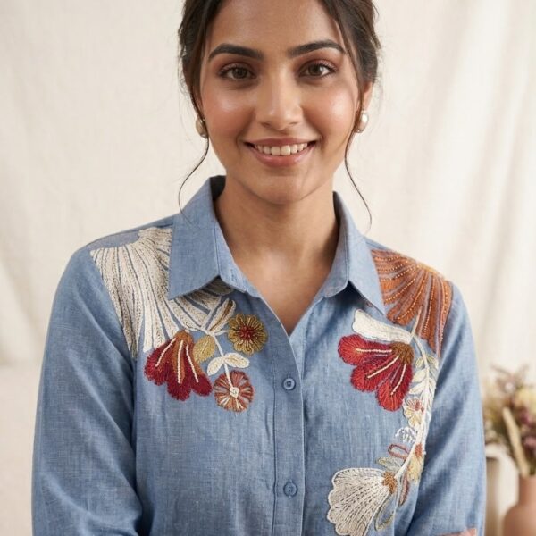 Embroidery Work Co-Ord Set