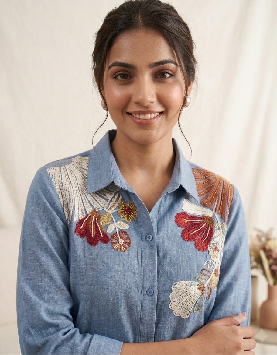 Embroidery Work Co-Ord Set