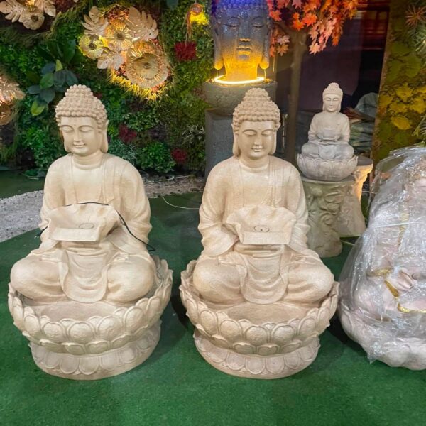 4 feet Buddha fountain