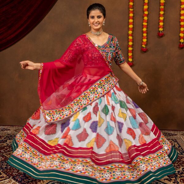Navratri Lehenga With Graceful Flair and Blouse