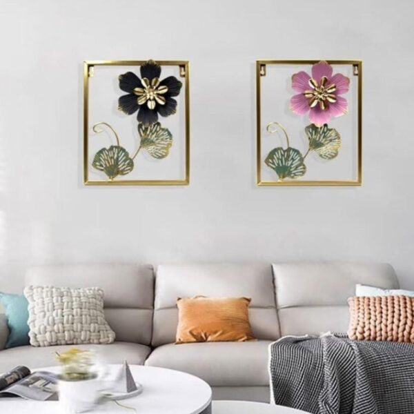 Flower Wall Panel Set of 2