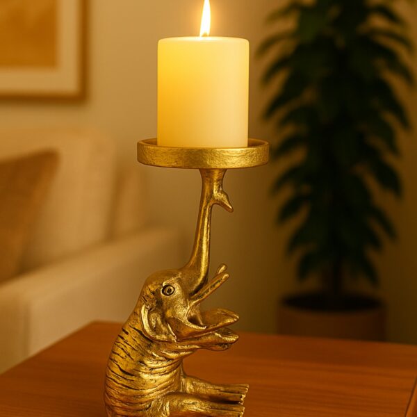 Aluminium Animal Shape Candle Stand