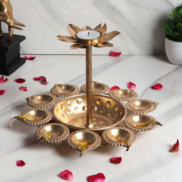 Diya Urli With Detachable Tea Light