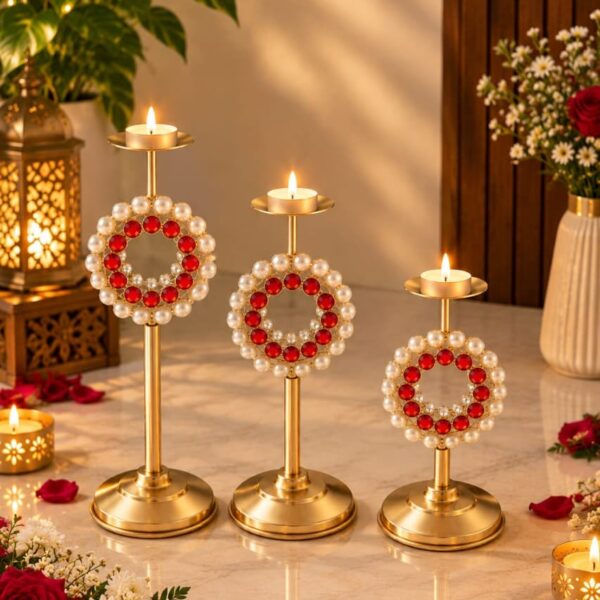 Moti Candle Holder (Set of 3)