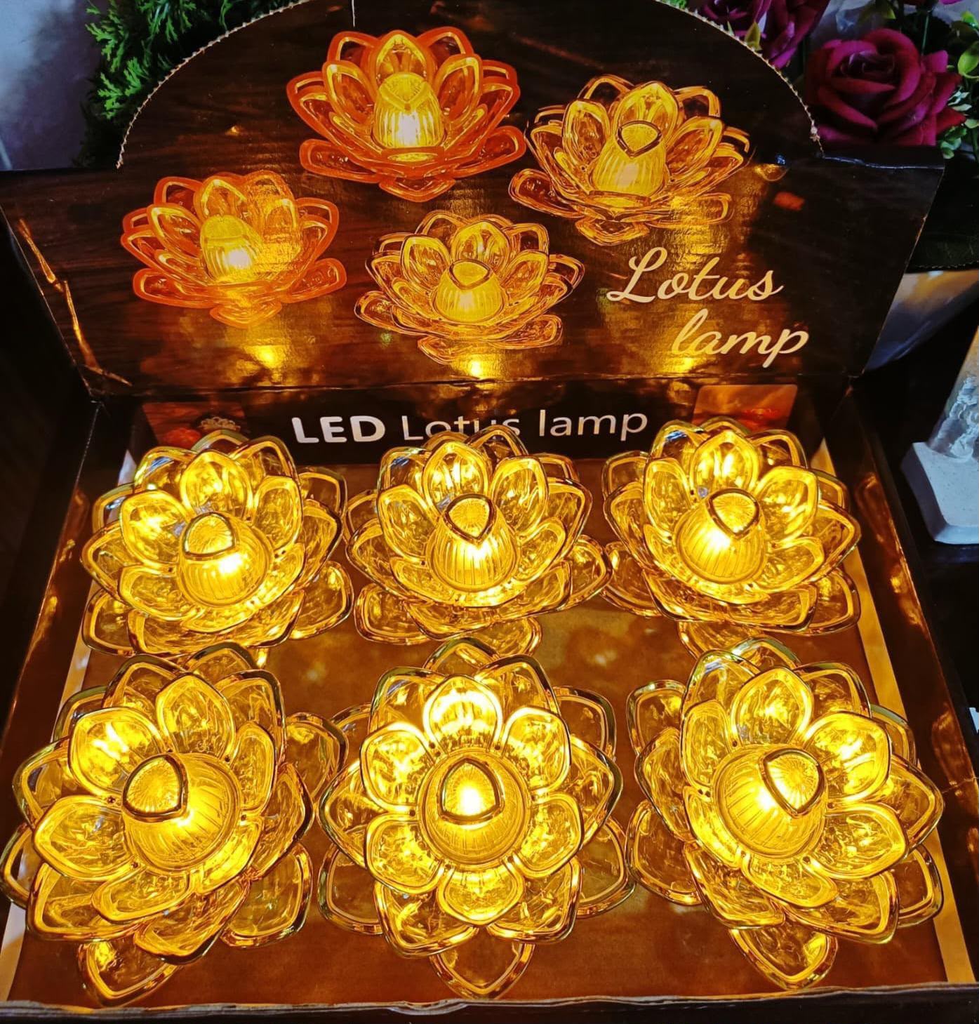 Lotus Crystal LED Candles - Image 2
