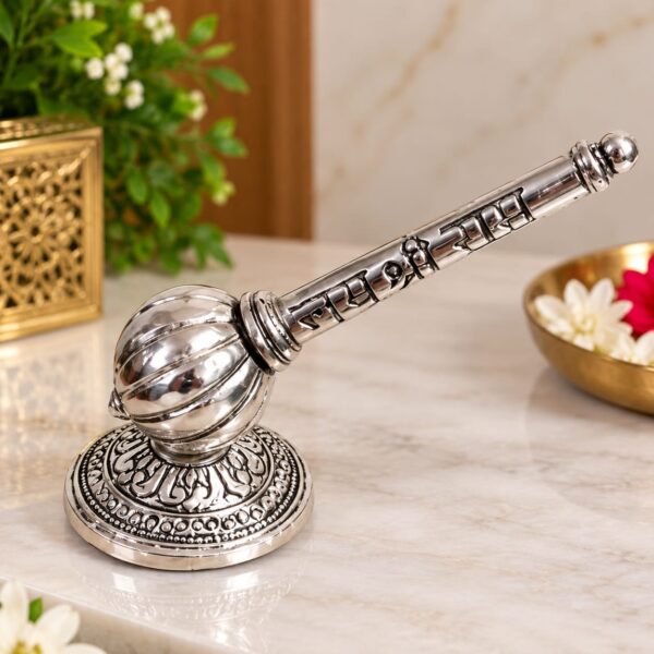 German silver Hanuman ji Gada