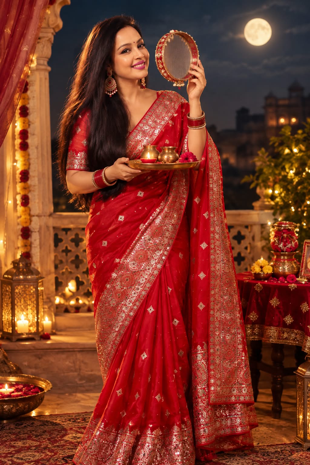 Banarasi Soft Silk Sarees with zari motifs