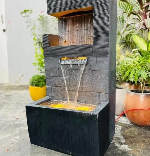 3 steps fountain