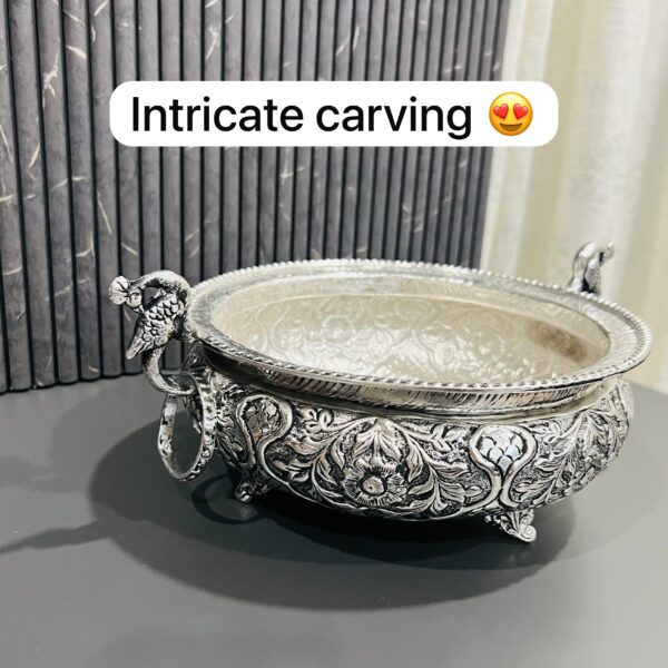 German silver hand engraved Urlis