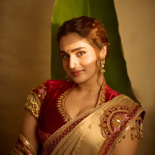 Dori Silk saree with Sequence Work