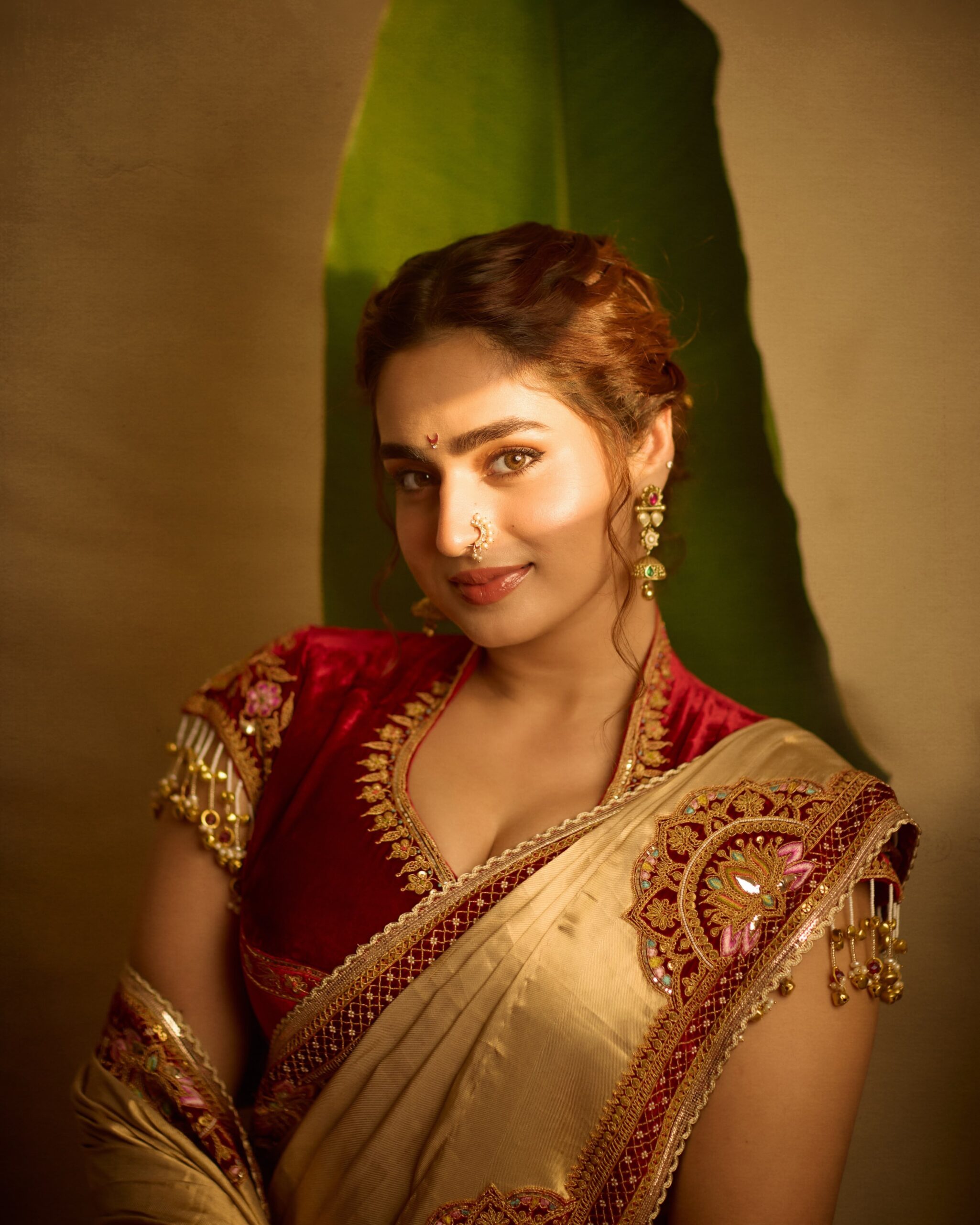 Dori Silk saree with Sequence Work