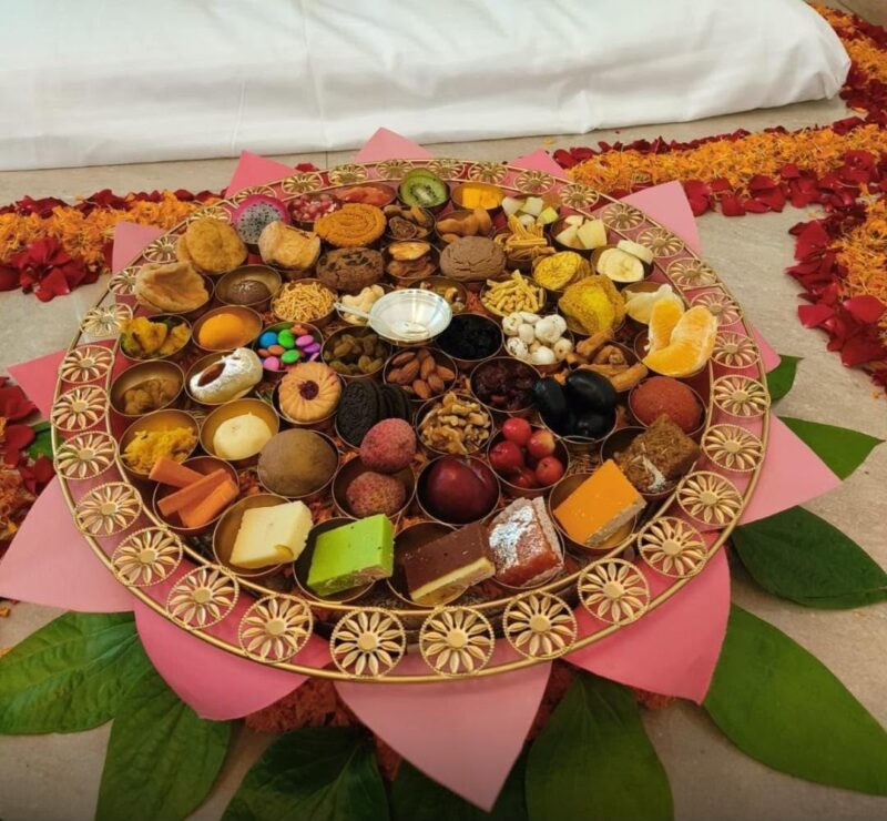 Mayur Chappan Bhog Thaal
