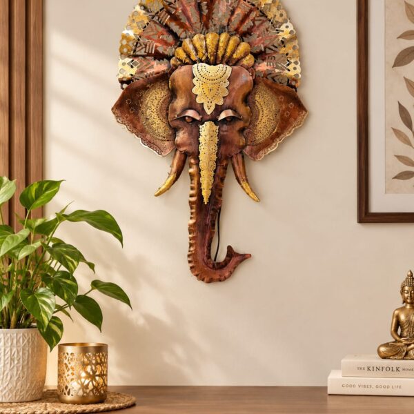 Elephant Wall Decor with LED light